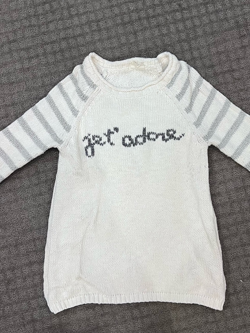 Moth Cream Cable Knit Sweater